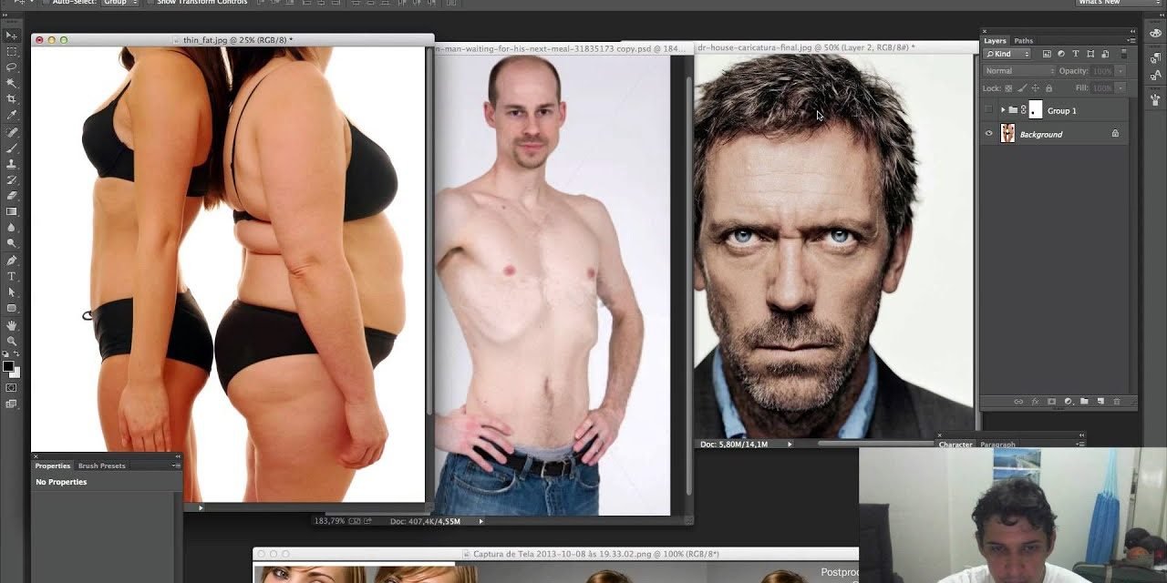 Curso de Photoshop CC #17 FERRAMENTA DISSOLVER – LIQUIFY –  Um verdadeiro SPA VIRTUAL