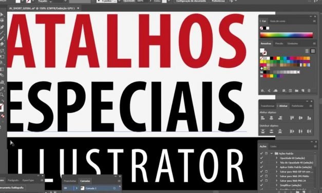 DESIGN GRÁFICO – Principais atalhos do Adobe Illustrator (Shortcuts)