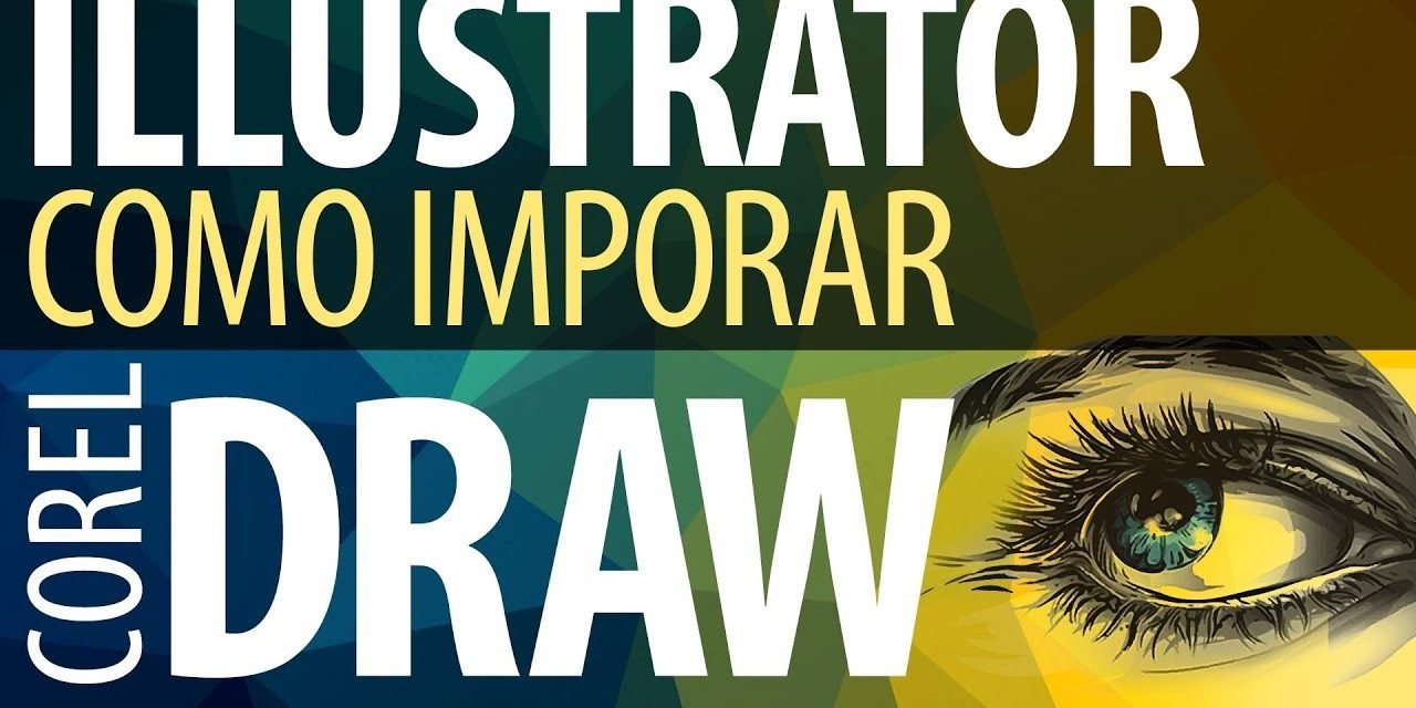 CURSO DE COREL DRAW ONLINE – Como importar arquivos do Illustrator  #7