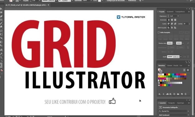 MÉTODO SUPER PRECISO de como criar GRID no Illustrator – Tutorial
