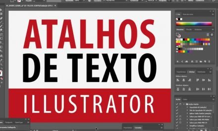 MAIS AGILIDADE no Adobe Illustrator com Atalhos de Texto – Curso de Illustrator CC 2017