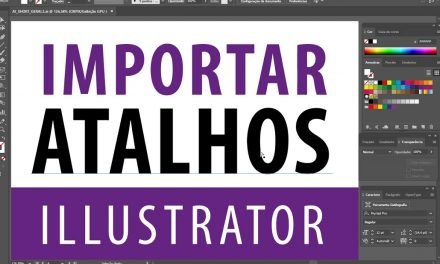 ATALHOS DO ILLUSTRATOR – como editar e importar – Curso de Illustrator CC – Shortcuts